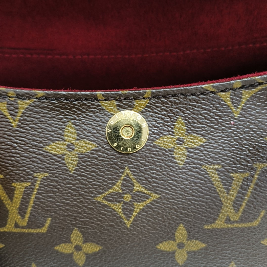 SONATINE Monogram Coated Canvas Brown