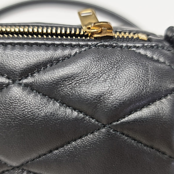SADE Quilted Lambskin Black