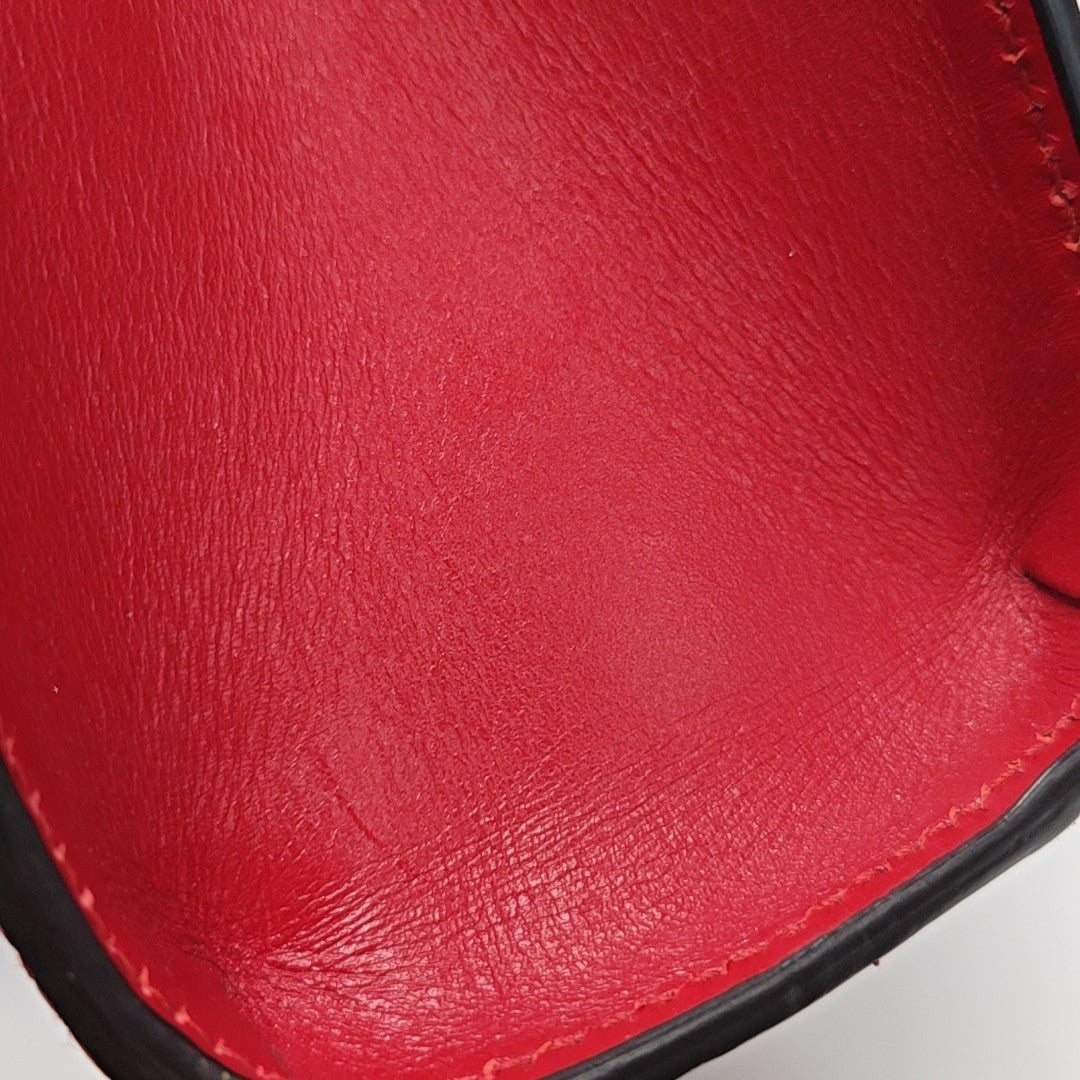Padlock Small Monogram Calfskin Red