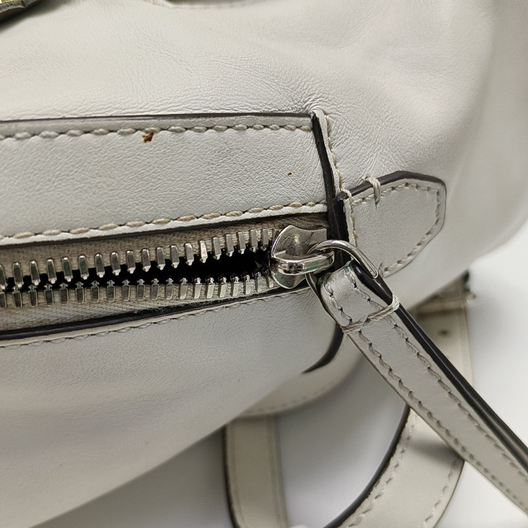 Calfskin Backpack White