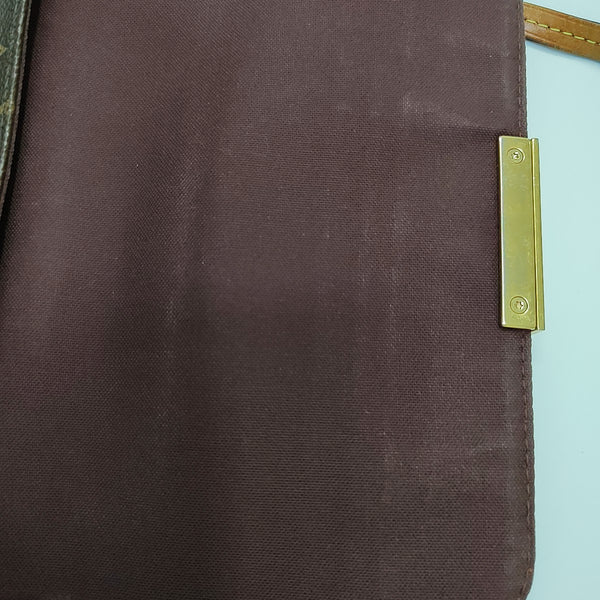 FAVORITE PM Coated Canvas Brown