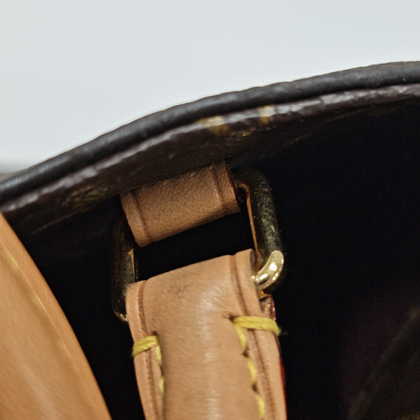 MONTAIGNE Monogram Coated Canvas Brown