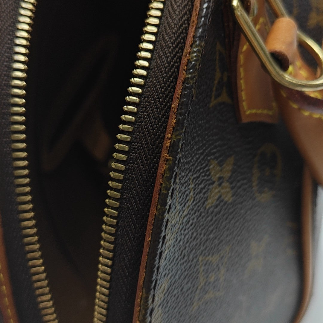 ELLIPSE Monogram Coated Canvas Brown