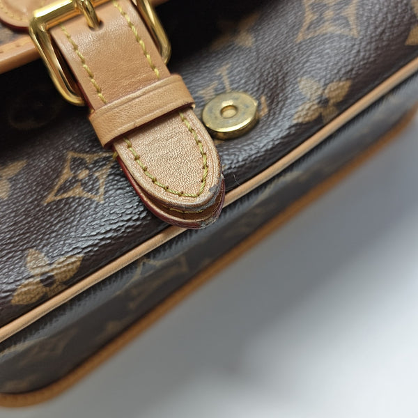 DIANE Monogram Coated Canvas Brown
