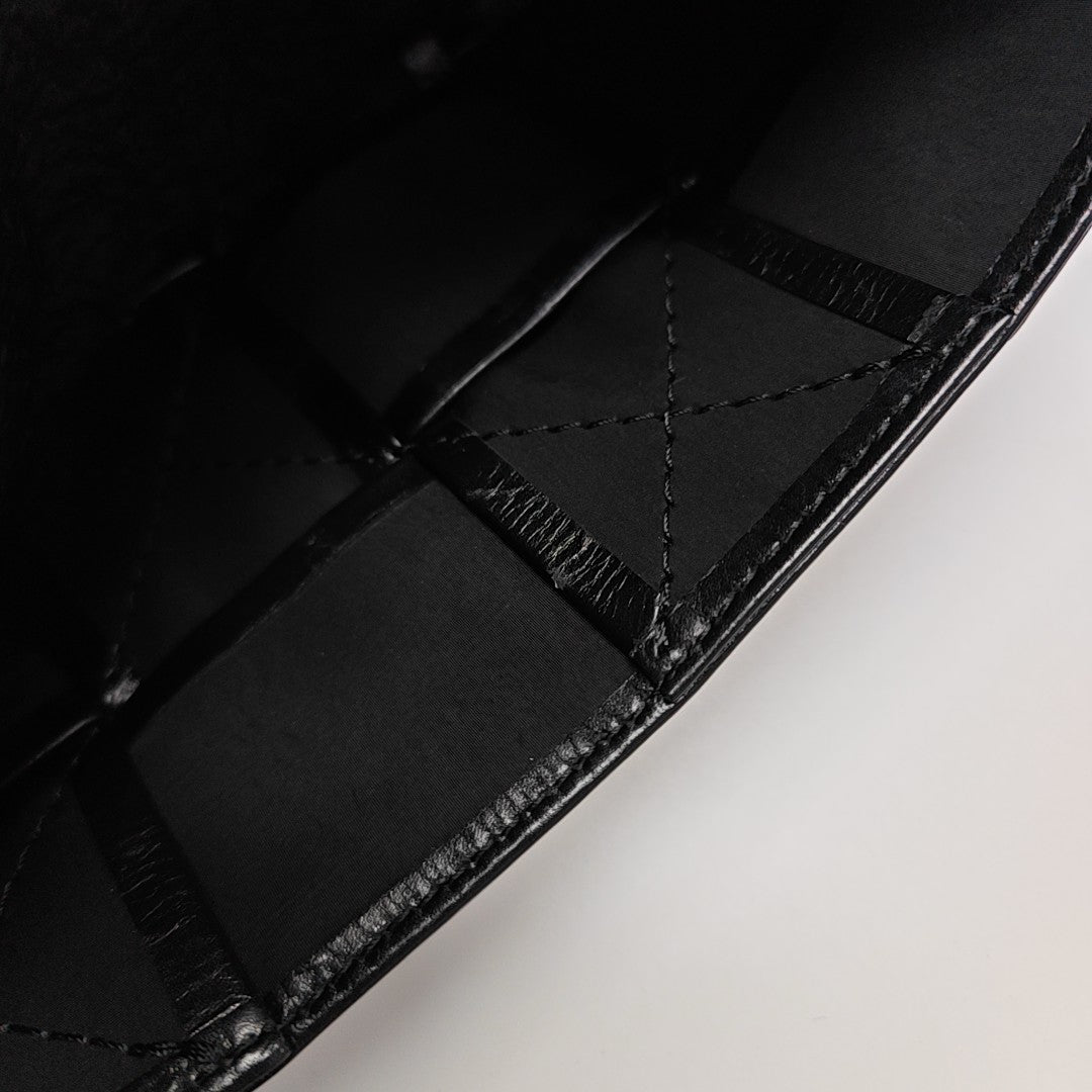 Calfskin Shoulder Bag Black