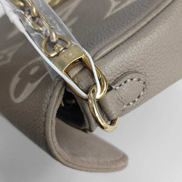 IVY Monogram Calfskin Gray
