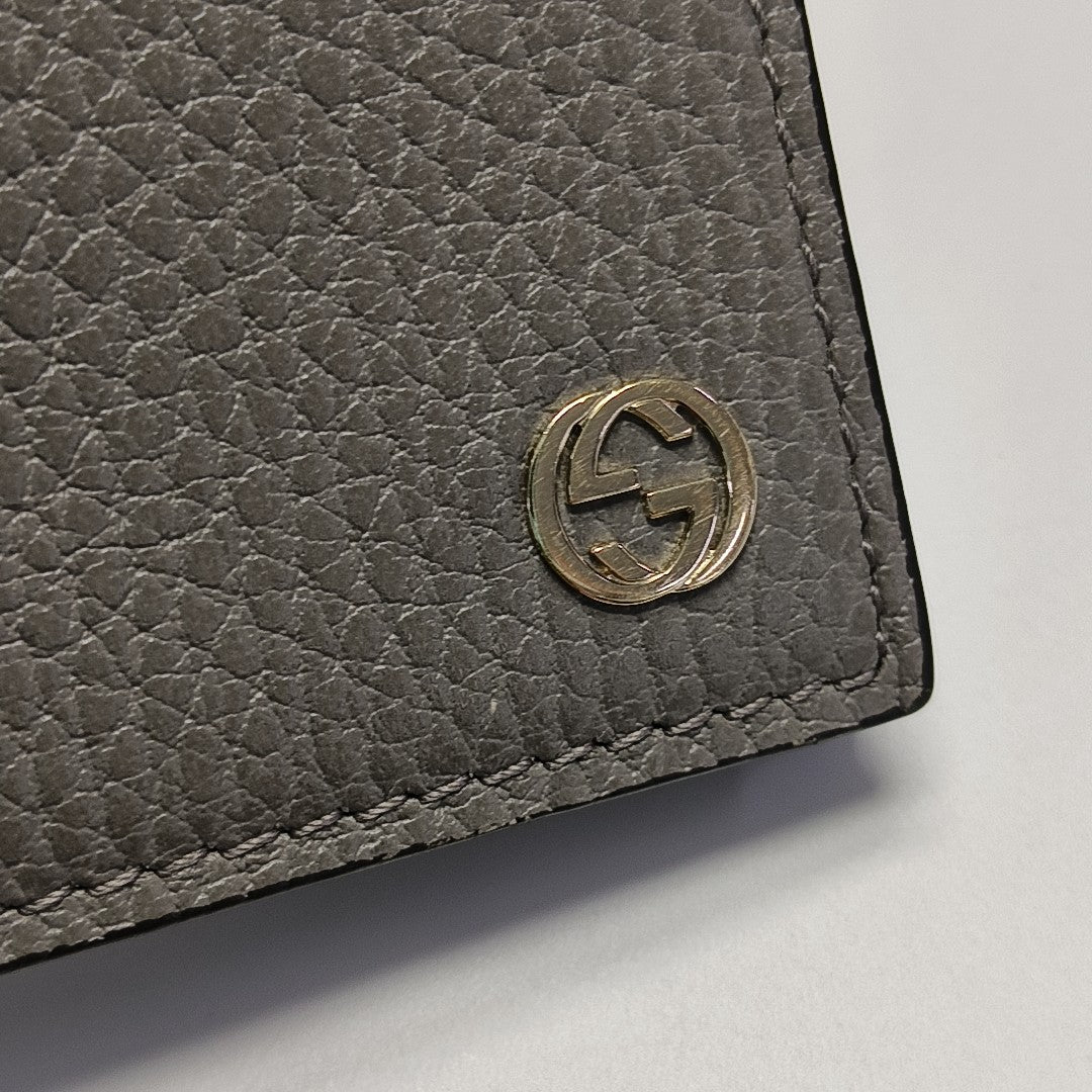 GG Marmont Super Mini Calfskin Gray
