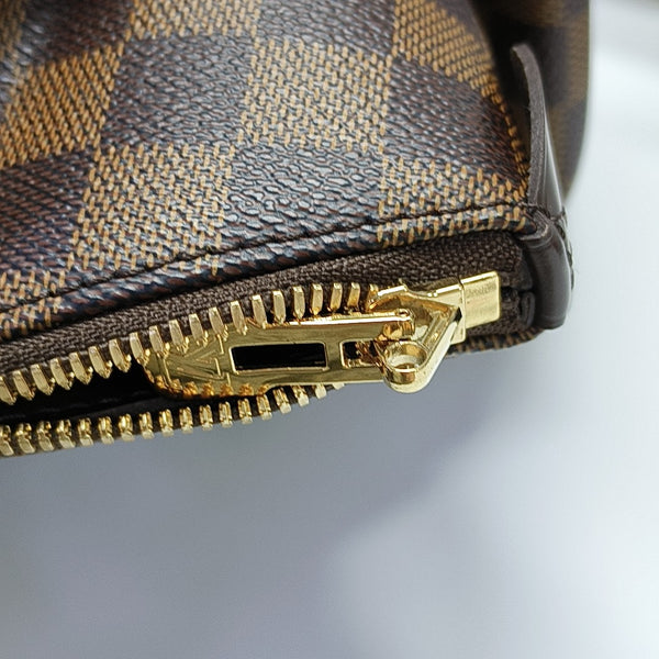 VERONA MM Damier Ebene Coated Canvas Brown