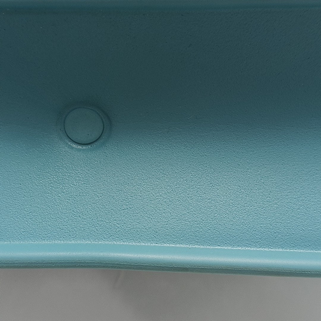 Monogram Rubber Tote Bag Blue