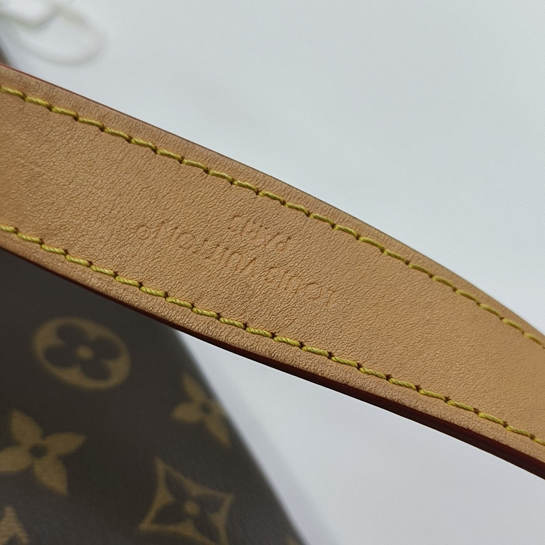 DIANE Monogram Coated Canvas Brown