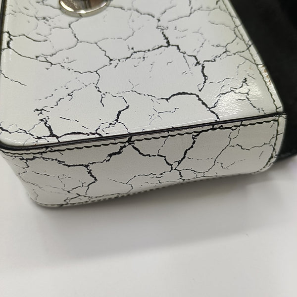 Calfskin Shoulder Bag White