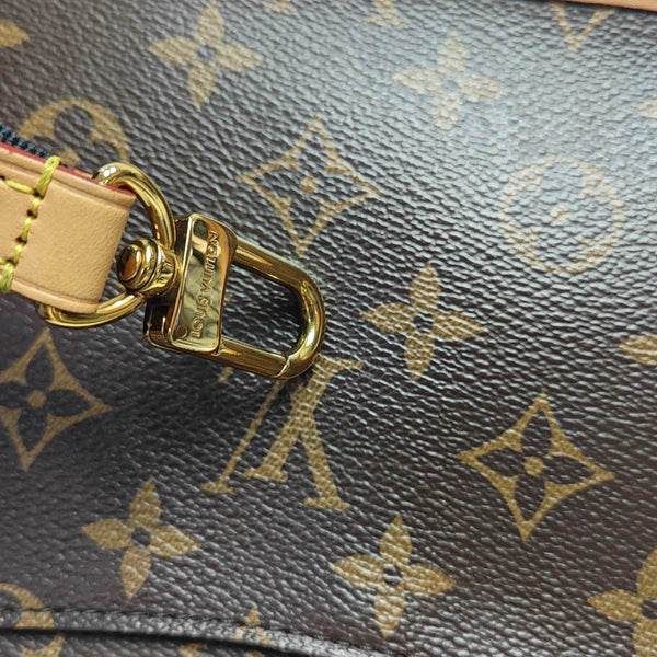 DIANE Monogram Coated Canvas Brown