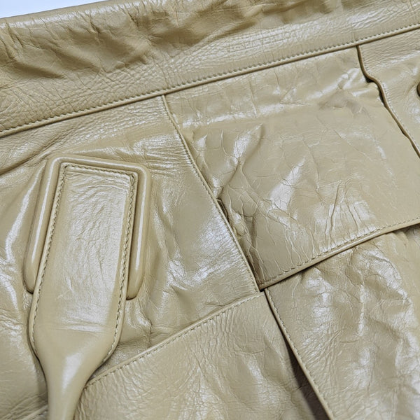 Arco Large Calfskin Beige
