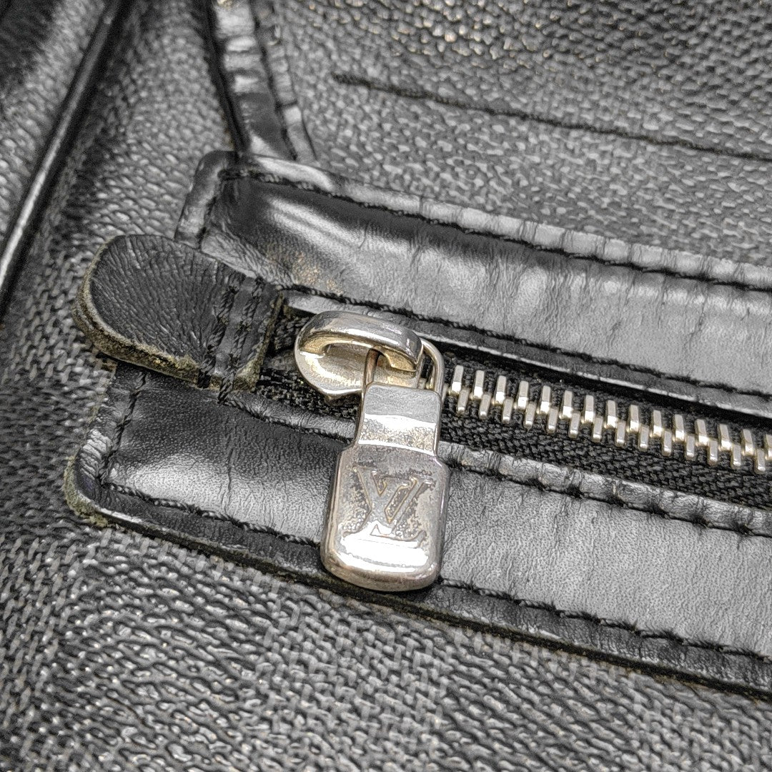 DANIEL MM Damier Graphite Coated Canvas Gray