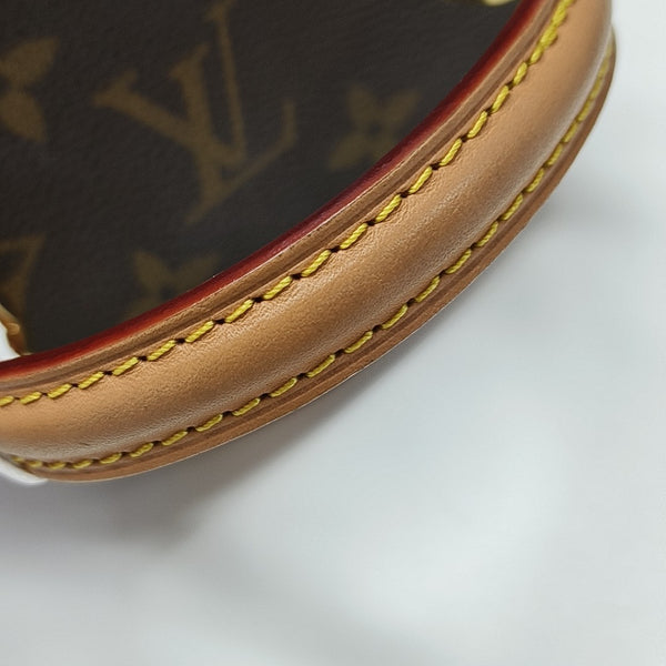 CANNES Super Mini Monogram Coated Canvas Brown
