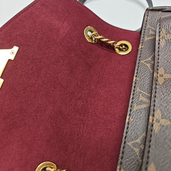 PASSY Monogram Coated Canvas Brown