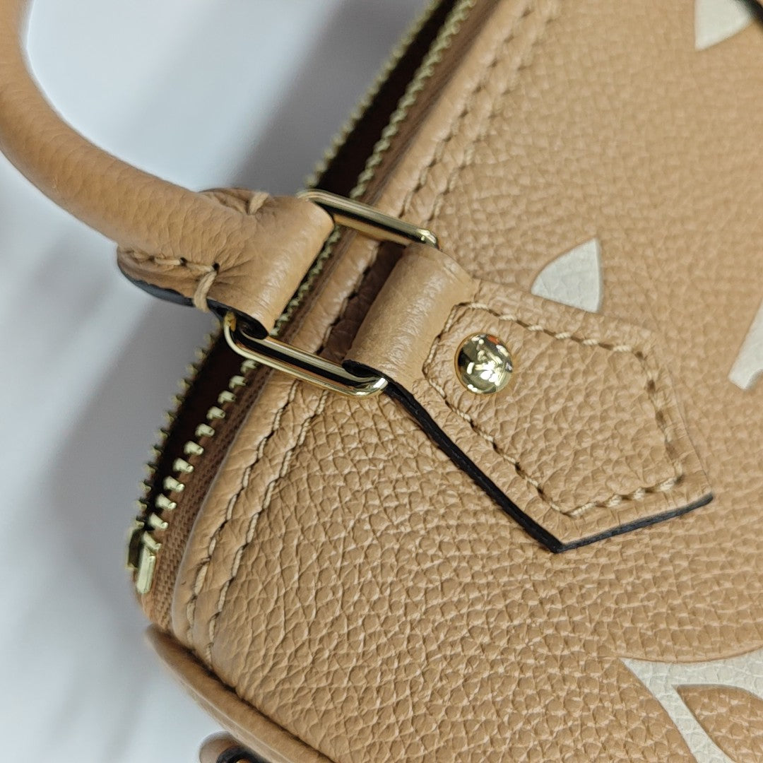 SPEEDY Nano Calfskin Beige