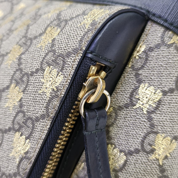 Eden Monogram Coated Canvas Beige