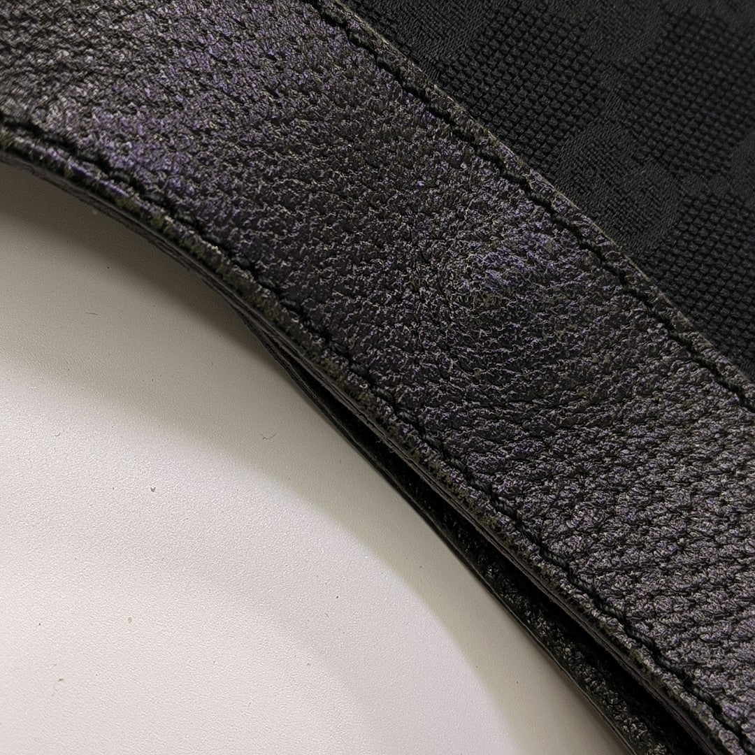 Monogram Canvas Top Handle Bag Black