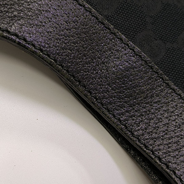 Monogram Canvas Top Handle Bag Black