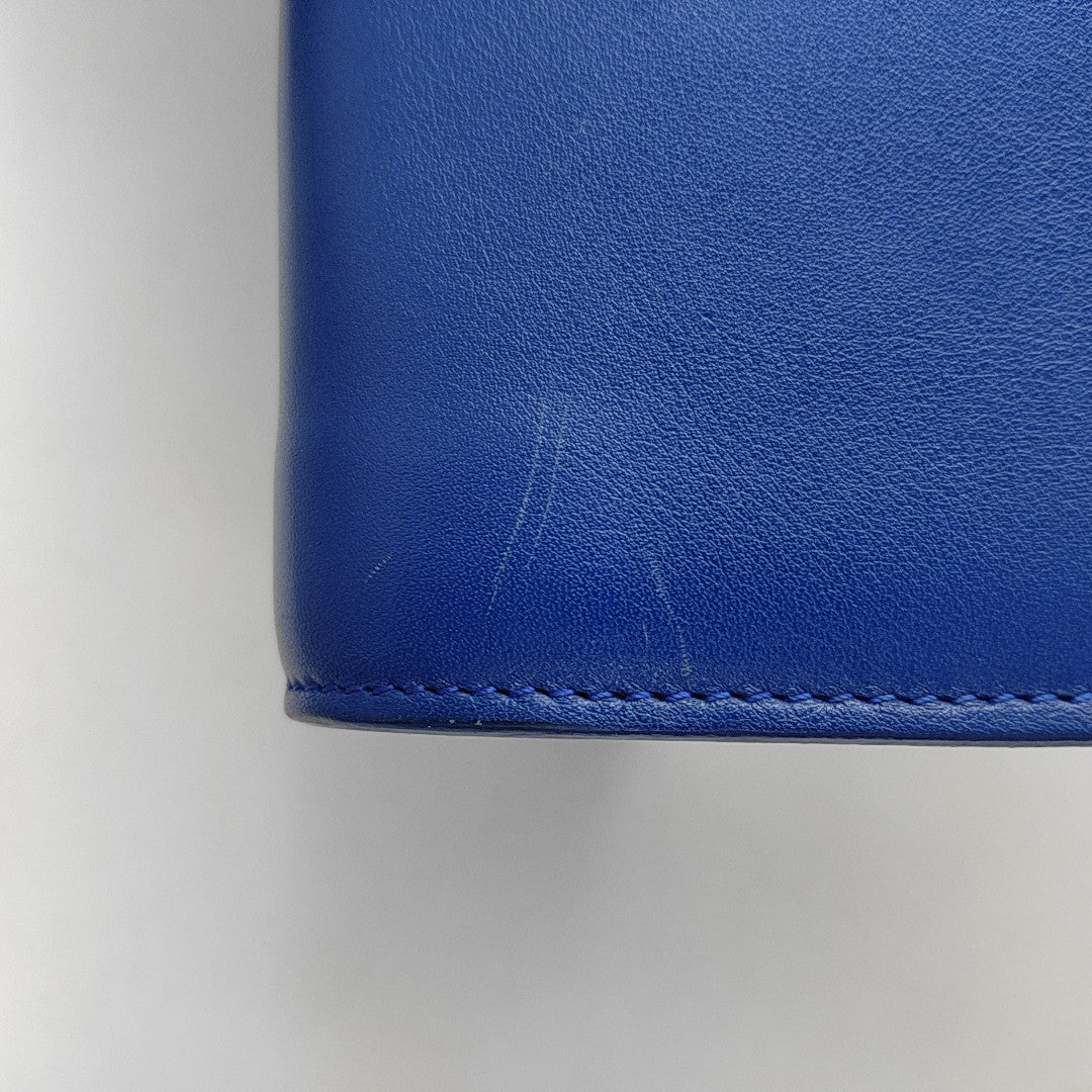 SAC DE JOUR Nano Calfskin Blue