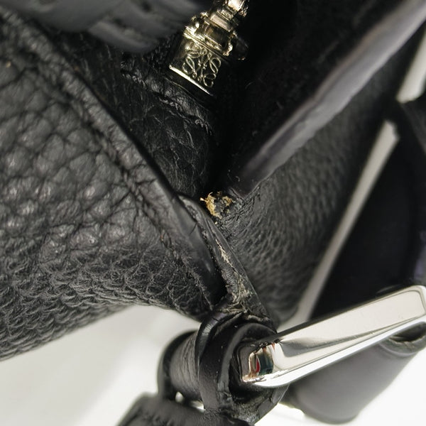 Puzzle Large Calfskin Black