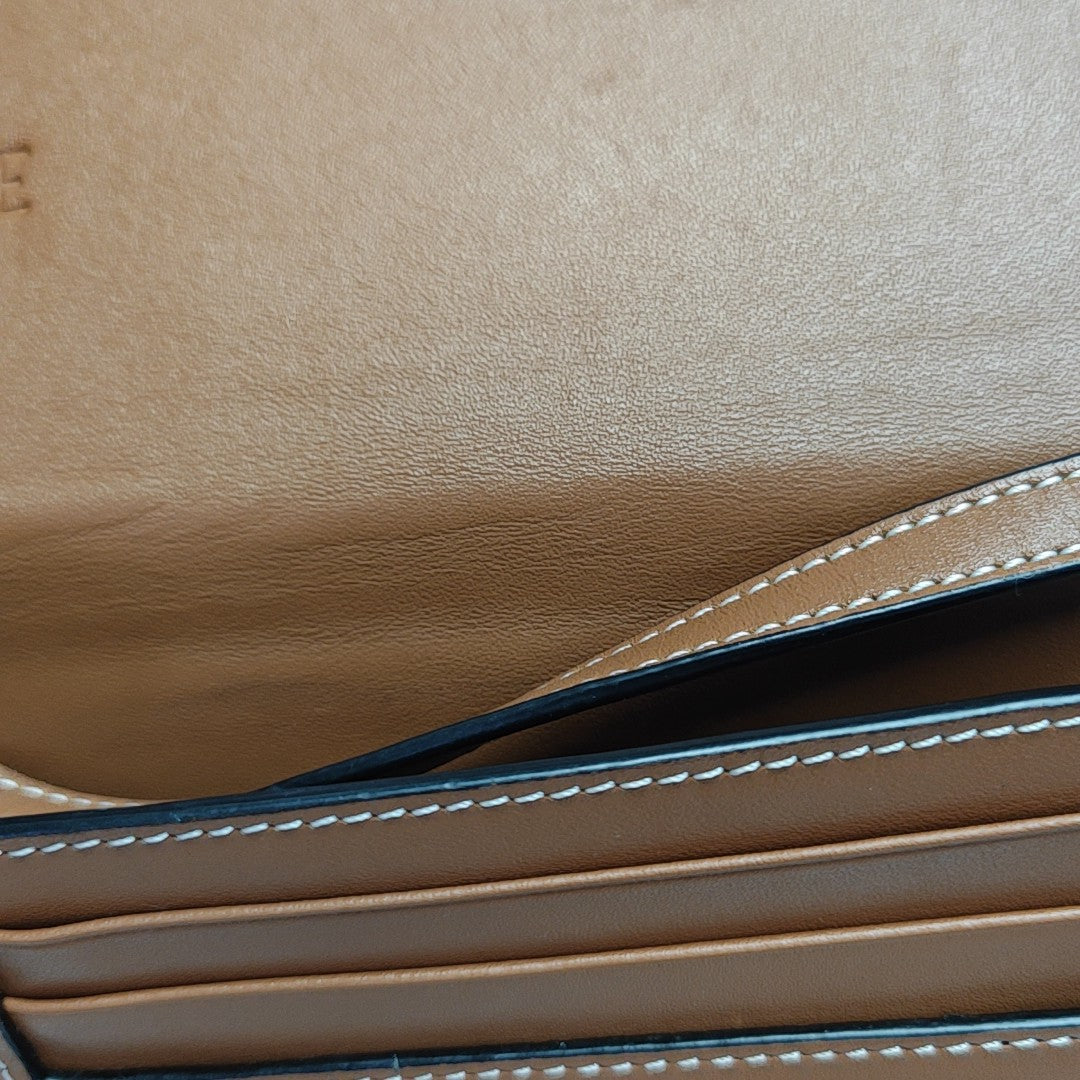 Heel Calfskin Brown