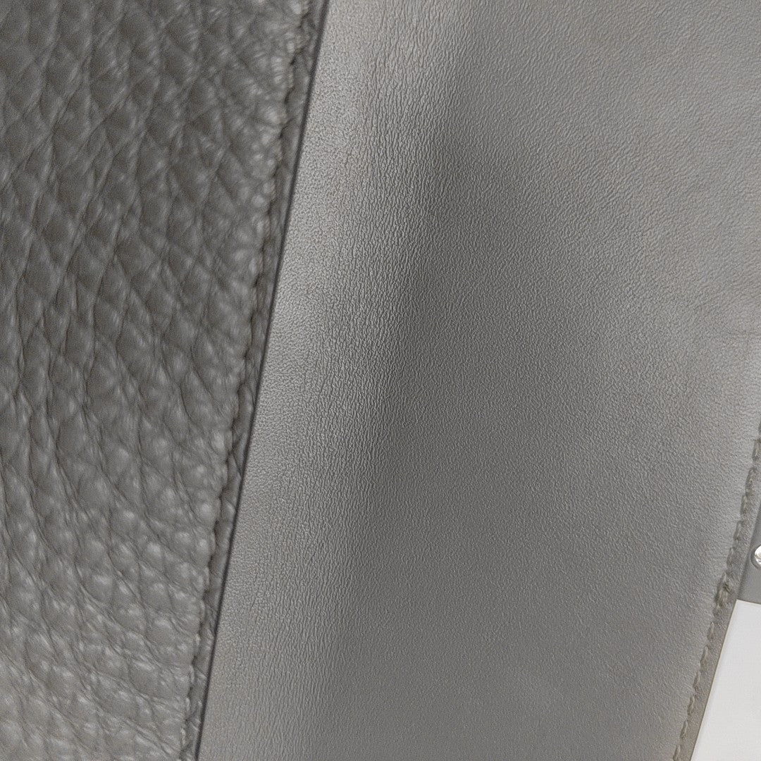 Baguette Mini Calfskin Gray