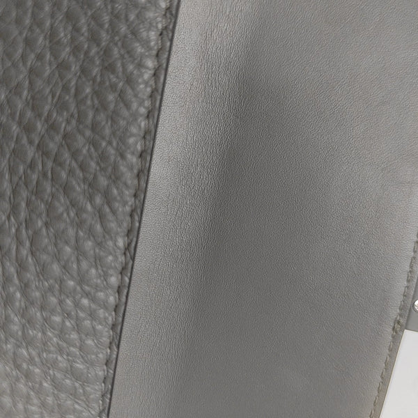 Baguette Mini Calfskin Gray