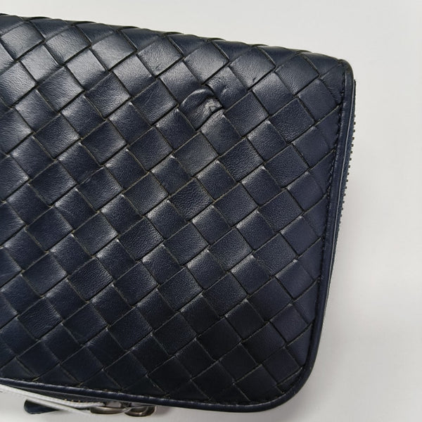 Calfskin Wallet Blue