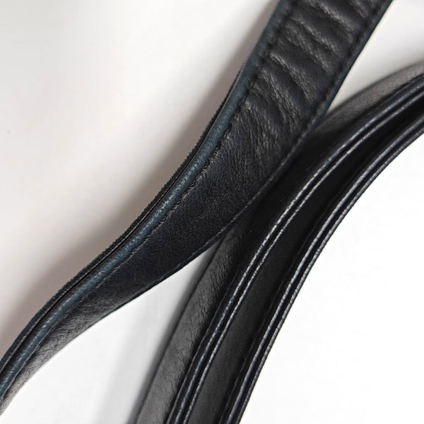 Authenticated pre-owned  BOY CHANEL Quilted Lambskin Black - Shoulder Bag at Looply