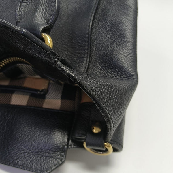 Buckle Small Calfskin Black