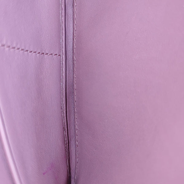 Quilted Lambskin Shoulder Bag Pink