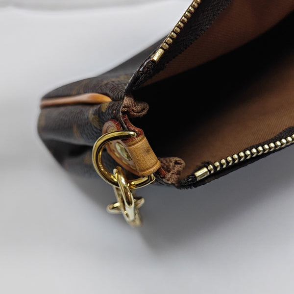 EVA Monogram Coated Canvas Brown