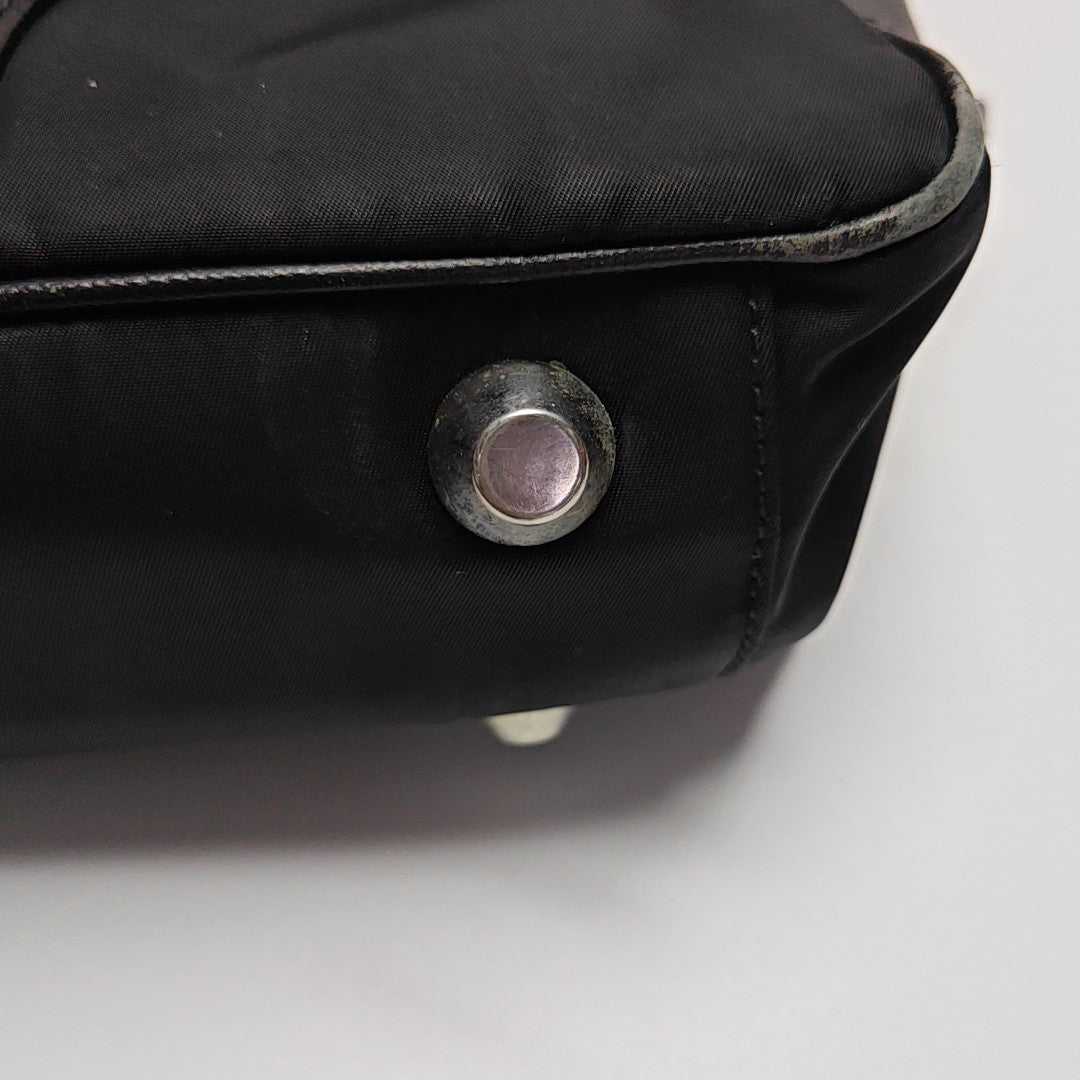 Nylon Tote Bag Black