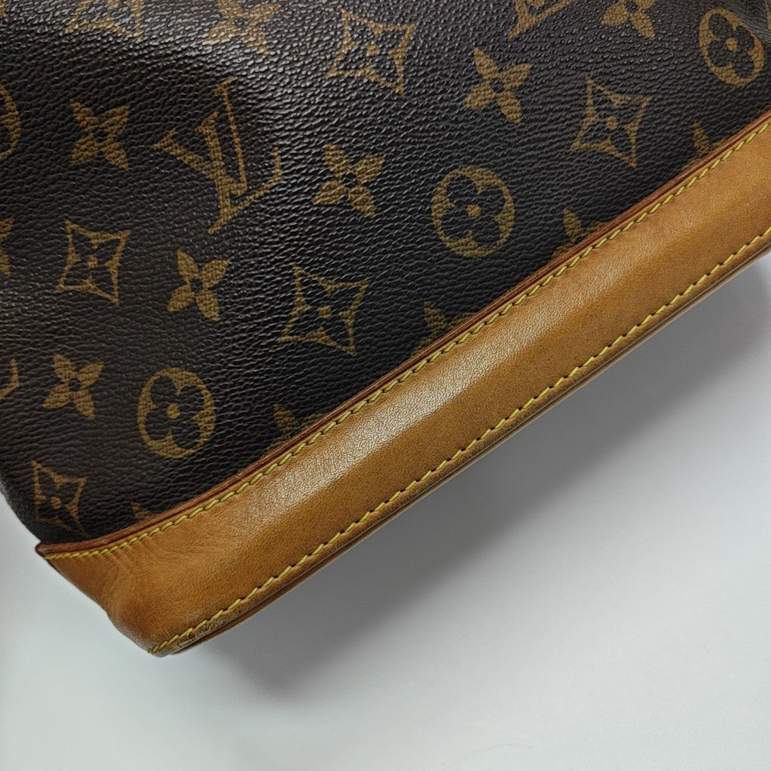 LOCKIT PM Monogram Coated Canvas Brown