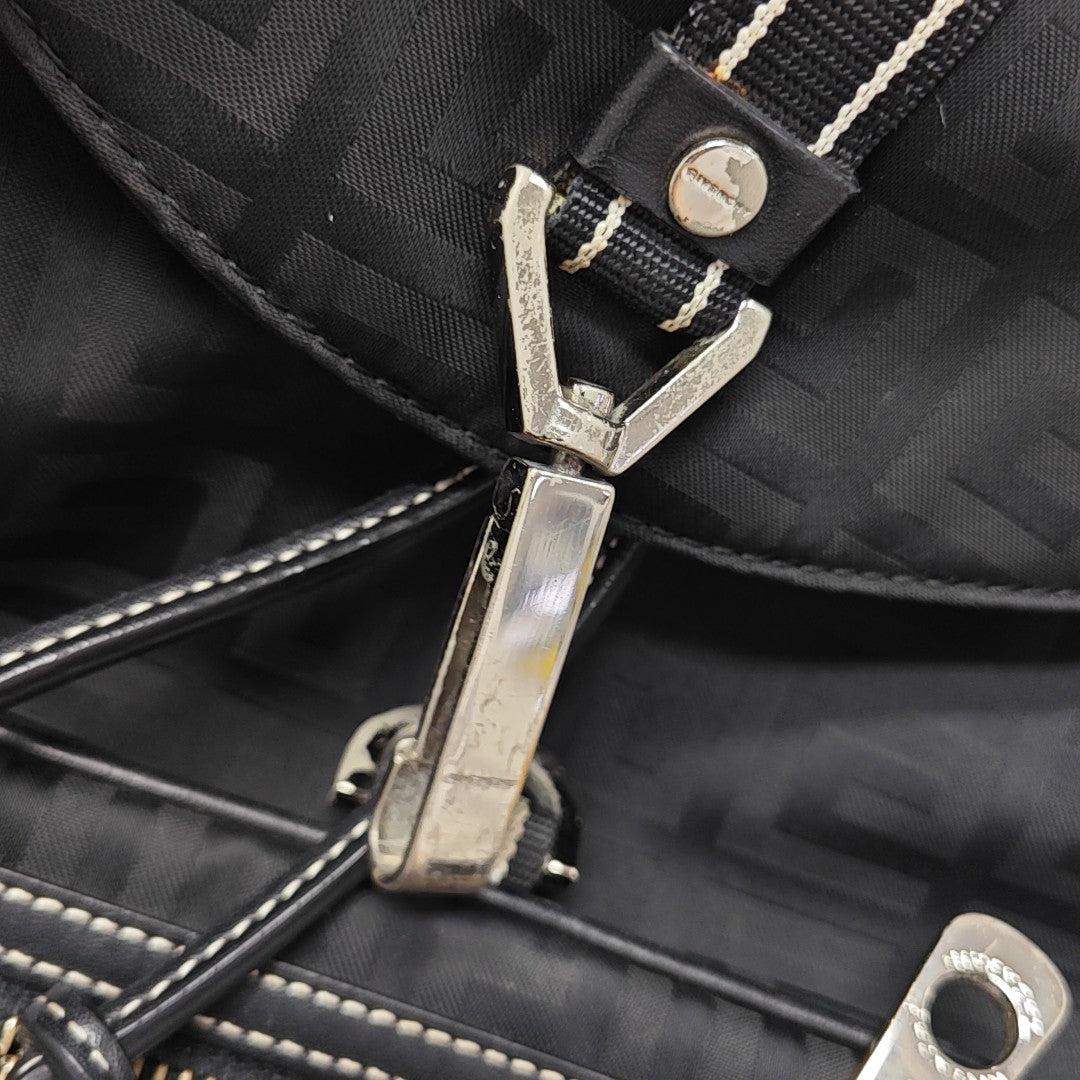 Nylon Backpack Black