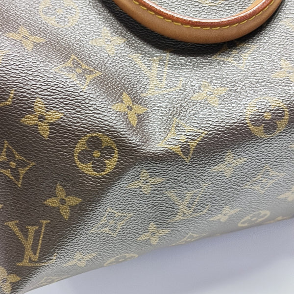 SPEEDY 30 Monogram Coated Canvas Brown