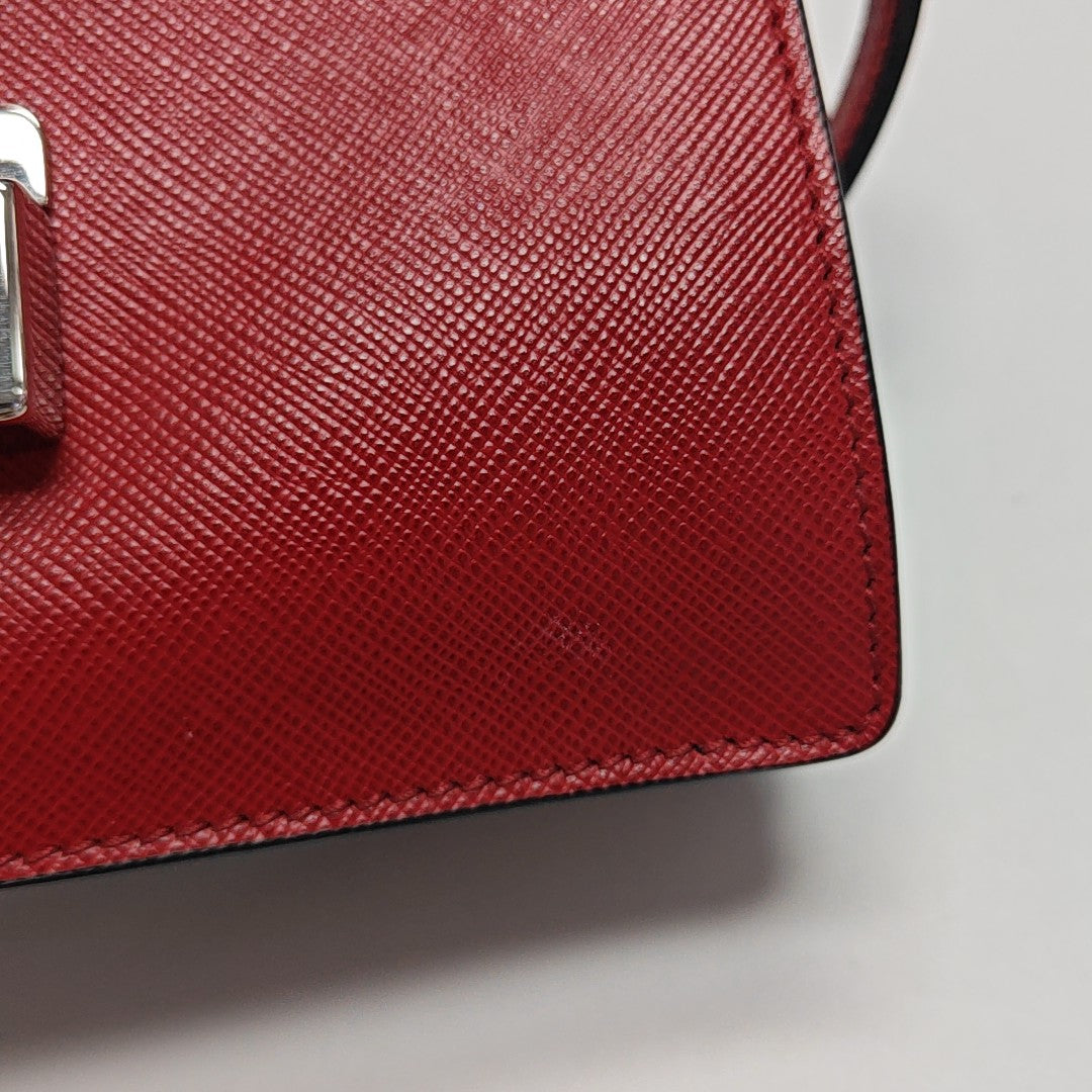 Sound Bag Calfskin Red