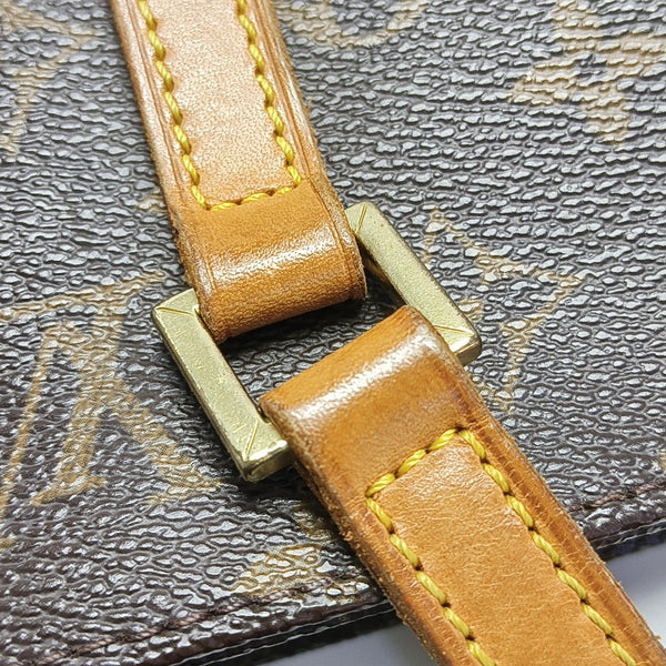 VINTAGE VAVIN PM Monogram Coated Canvas Brown