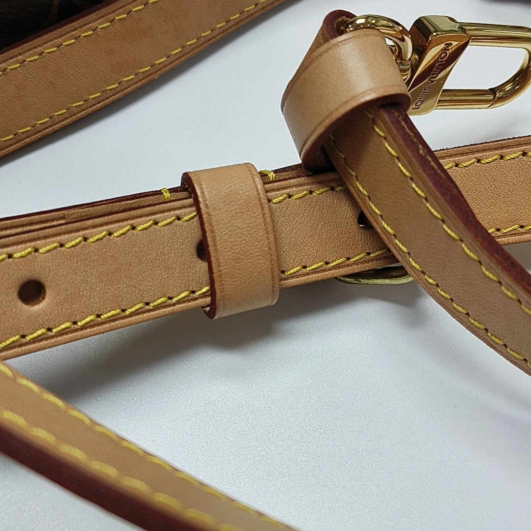 SPEEDY 25 Monogram Coated Canvas Brown