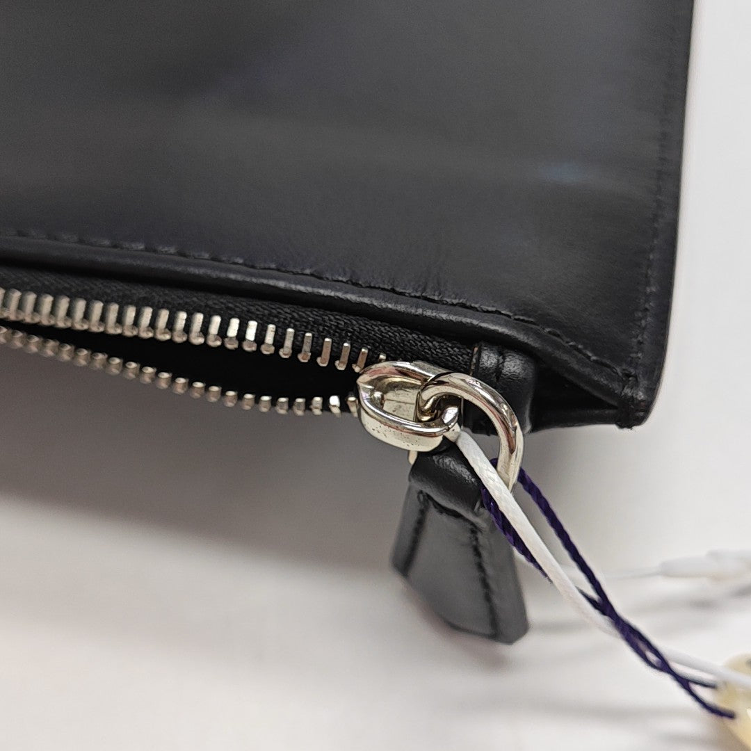 Calfskin Clutch Black