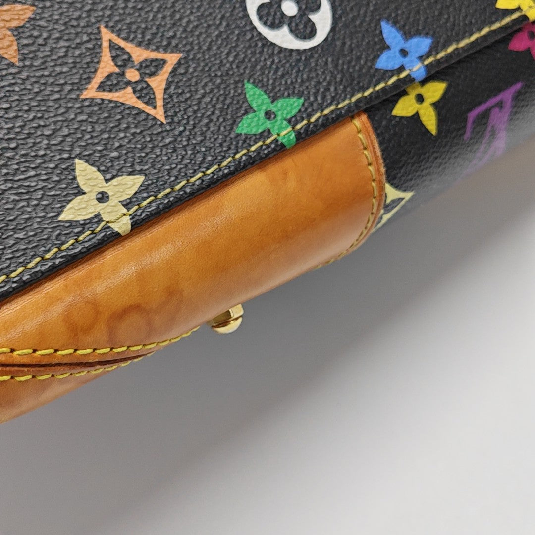 LV × TM CLAUDIA Monogram Coated Canvas Black