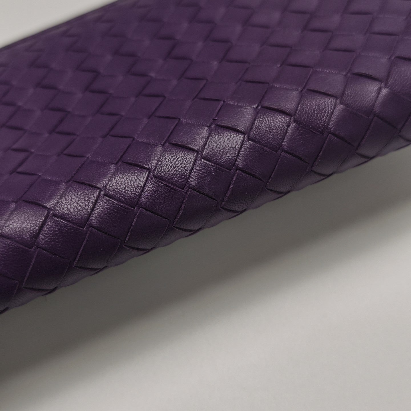 Calfskin Wallet Purple