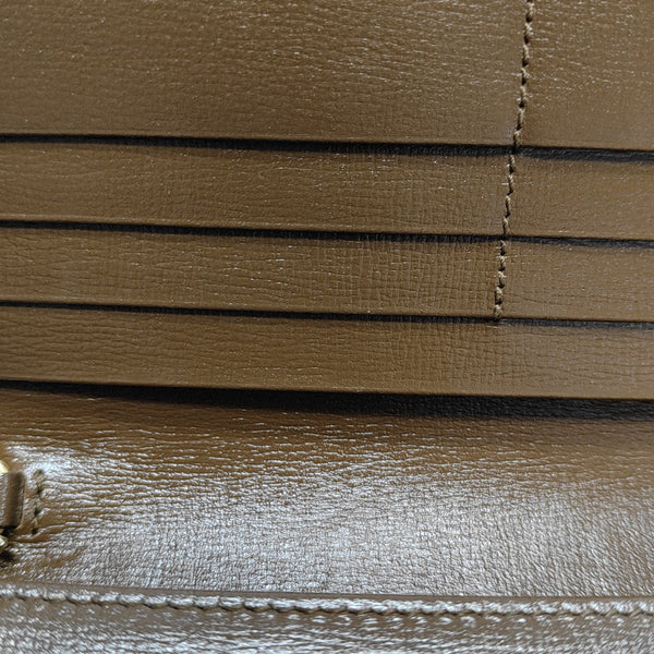 Authenticated pre-owned  Horsebit 1955 WOC Monogram Coated Canvas Beige - Shoulder Bag at Looply