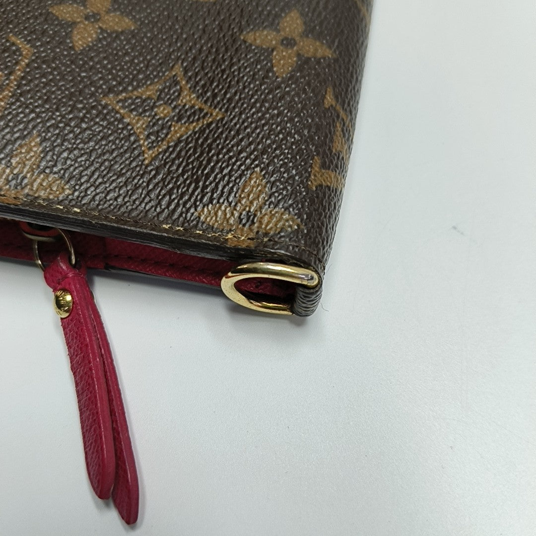 INSOLITE Monogram Coated Canvas Brown Wallet