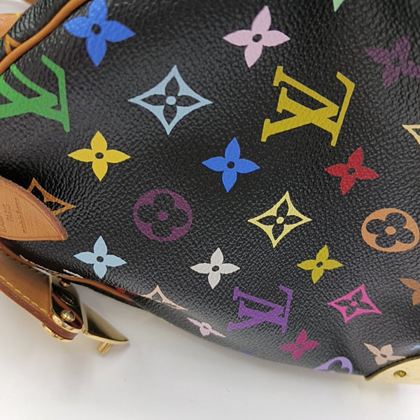 LV × TM SPEEDY 30 Monogram Coated Canvas Black