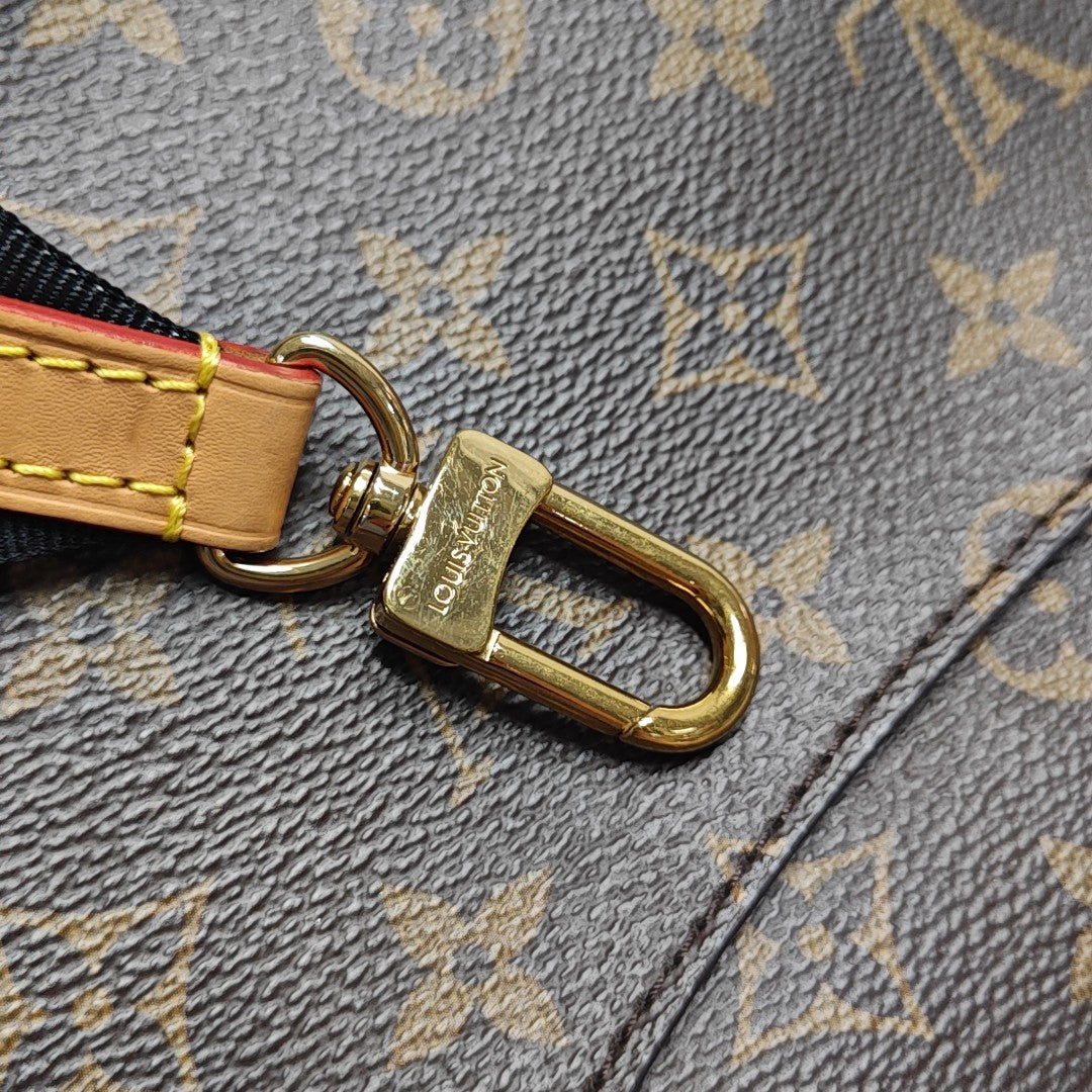 DIANE Monogram Coated Canvas Brown
