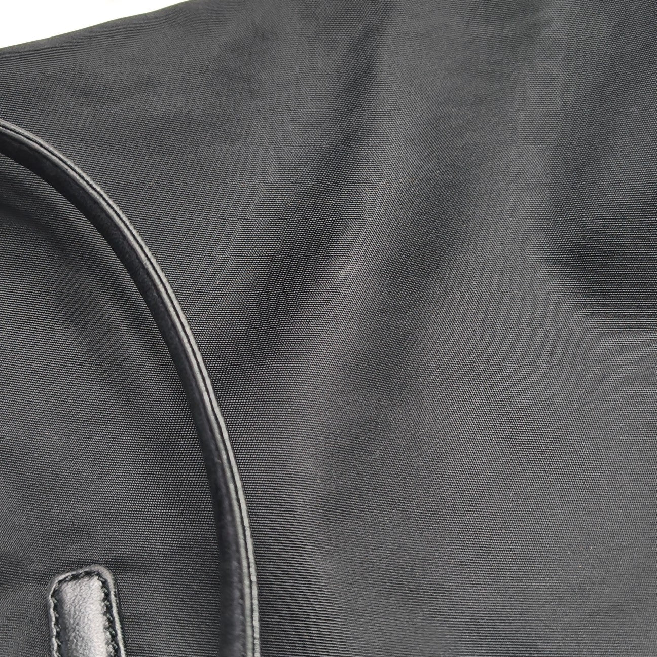 Nylon Tote Bag Black