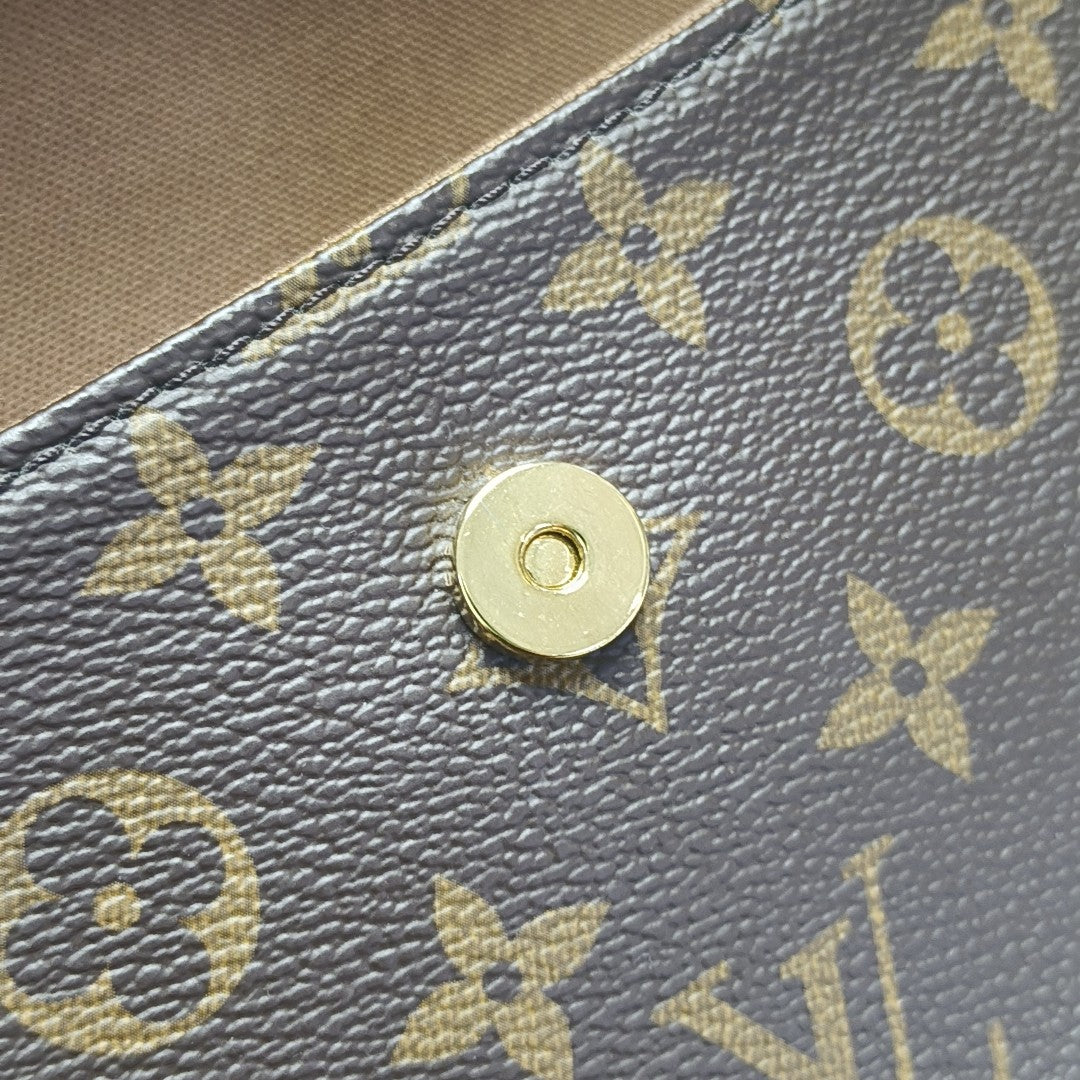 IVY Monogram Coated Canvas Brown